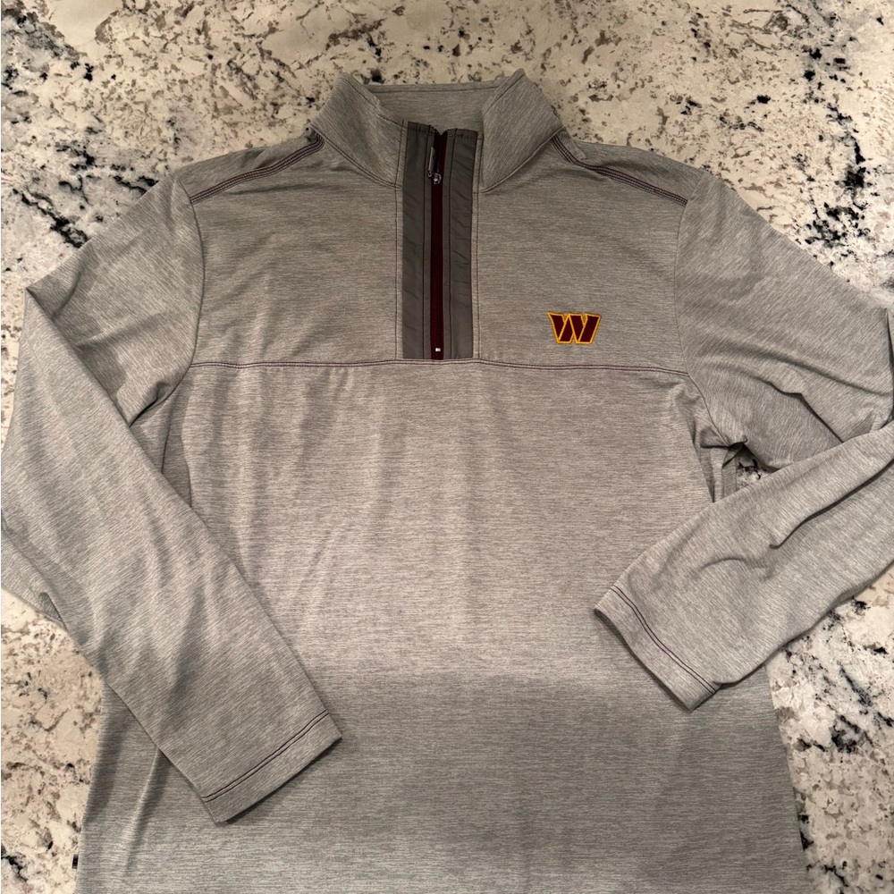Tommy Bahama Washington Commanders Quarter-Zip Pullover - NEW Men’s Medium